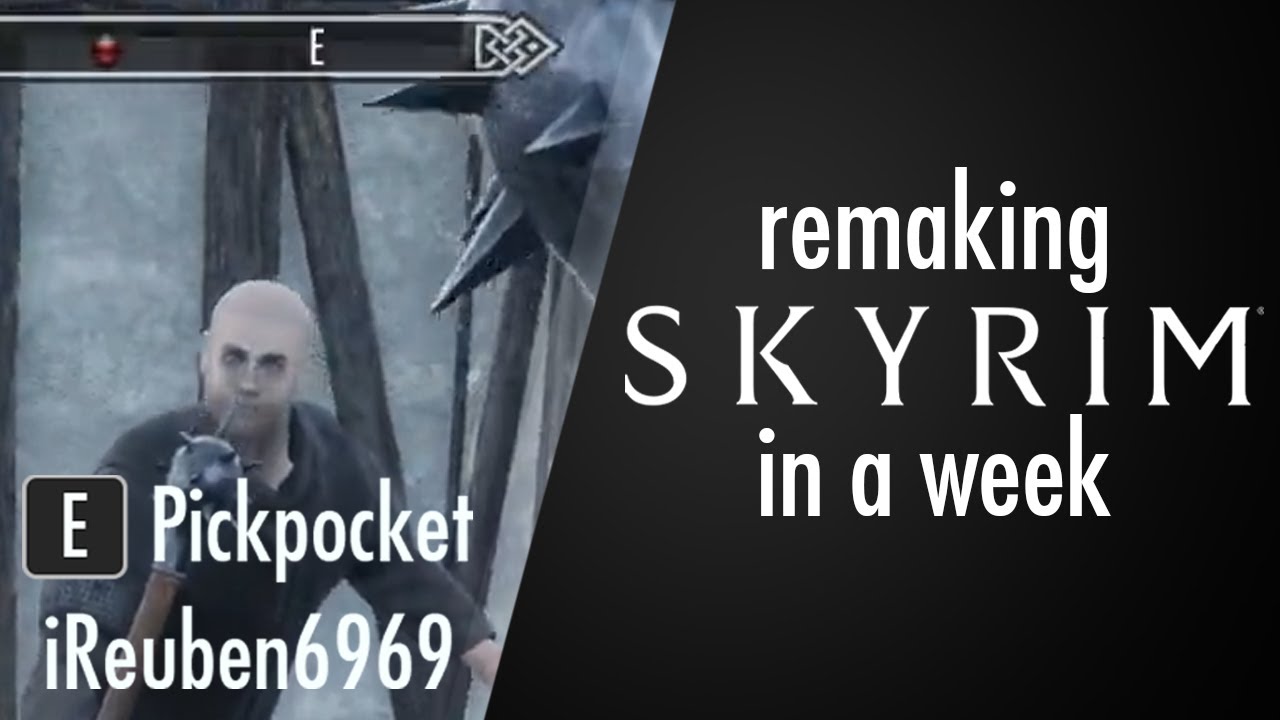 Skyrim has been recreated in Unreal Engine 5 – and it looks