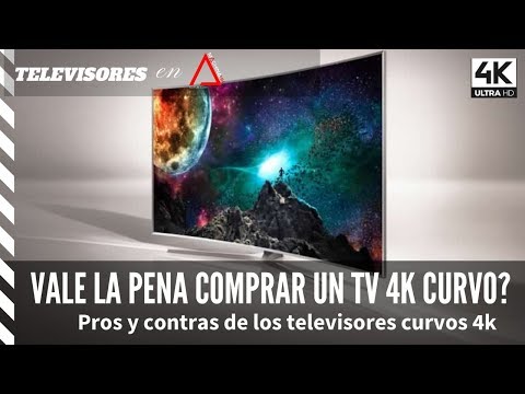 La Verdad de los Televisores 4K Curvos ¿Valen la Pena? Son Mejores? Ventajas y desventajas!