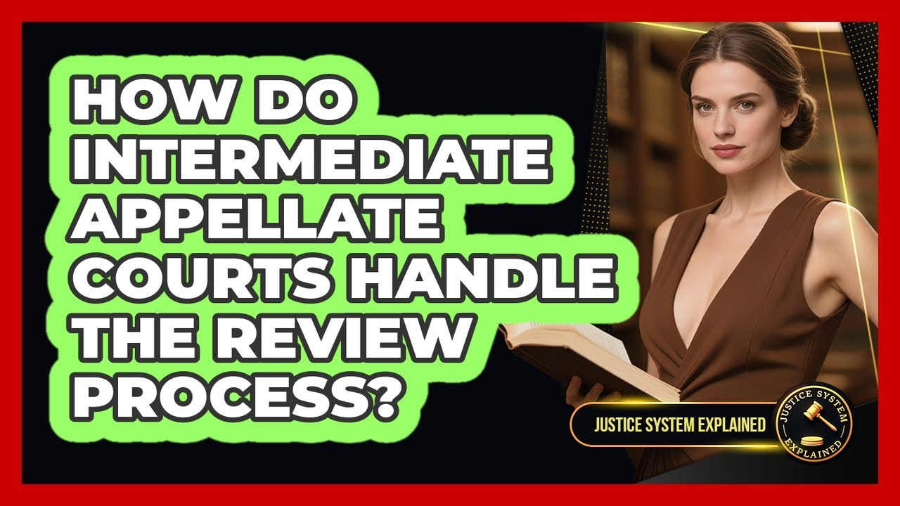 How Do Intermediate Appellate Courts Handle The Review Process? - Justice System Explained