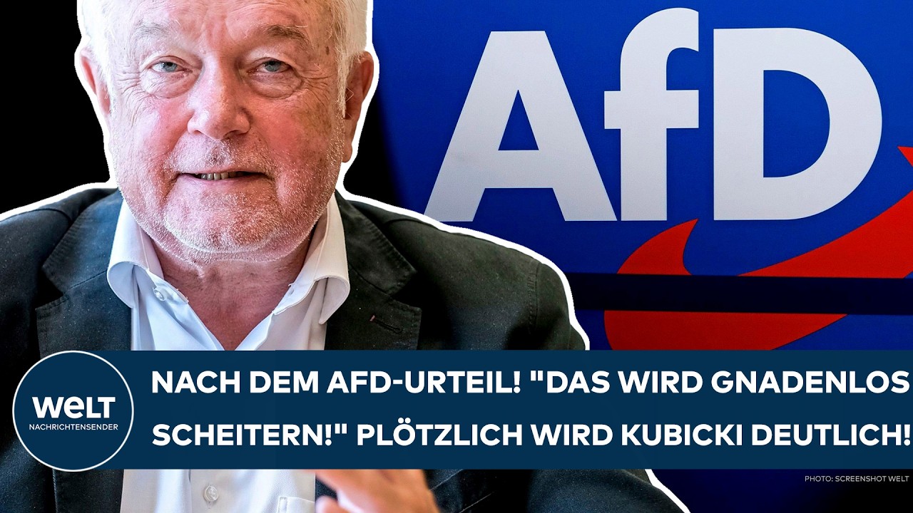 DEUTSCHLAND: Nach dem AfD-Urteil! 