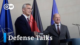 NATO chief Stoltenberg in Berlin to discuss European security strategy and Ukraine support | DW News