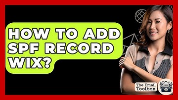 How To Add SPF Record Wix? - TheEmailToolbox.com