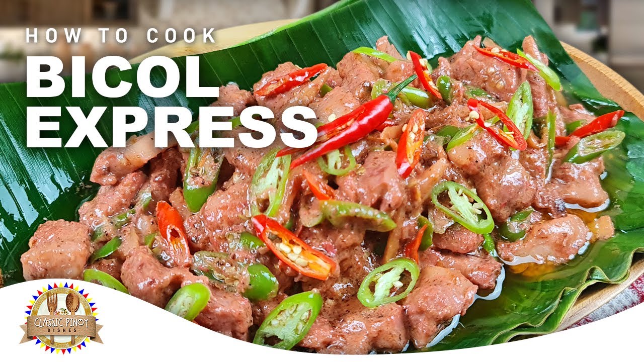 How to Cook Bicol Express (Simple and Easy Recipe) YouTube