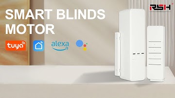 RSH Smart Blinds Motor MC08, Tuya WiFi Wireless Remote Control Compatible with Alexa Google Home