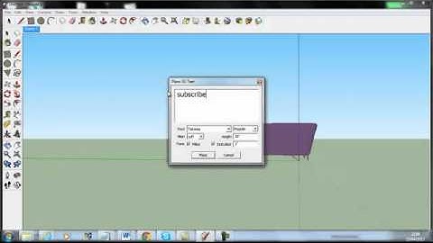 How to create a Youtube Intro with Google Sketchup!