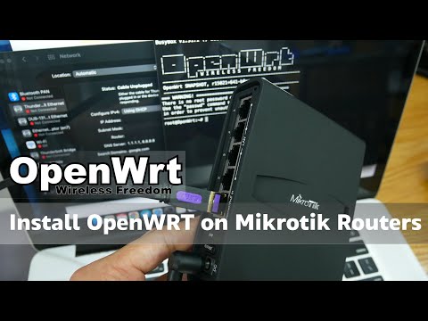 Install OpenWRT on Mikrotik routers - Mikrotik HAP AC2