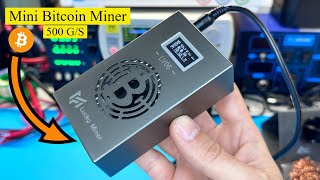 удивительно!!! Мини-биткойн-майнер, хешрейт 500 г/с Lucky Miner LV06