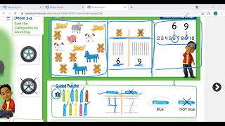 Kindergarten Math Lesson 5-3 Sort the Categories by Counting Wealth
