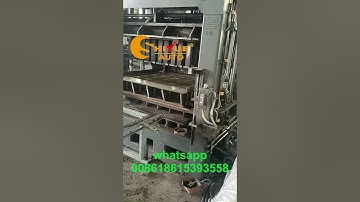 QT10-15 block machine test 8 inches hollow blocks