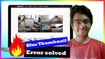 How to Solve Blurry Homepage Thumbnail in New Version Blogger 🔥🔥 | Tech Reveal