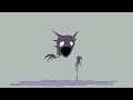 Gastly haunter gengar  ghost pokemon evolution animation 1