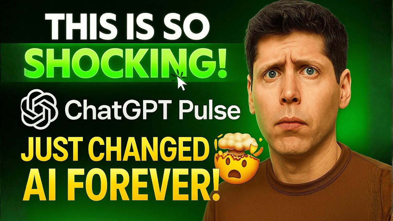ChatGPT Pulse Just Changed AI Forever! 🤯 - YouTube