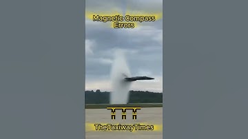 🧭 Magnetic Compass Errors Explained – 6 Things Every Pilot Must Know! ✈️