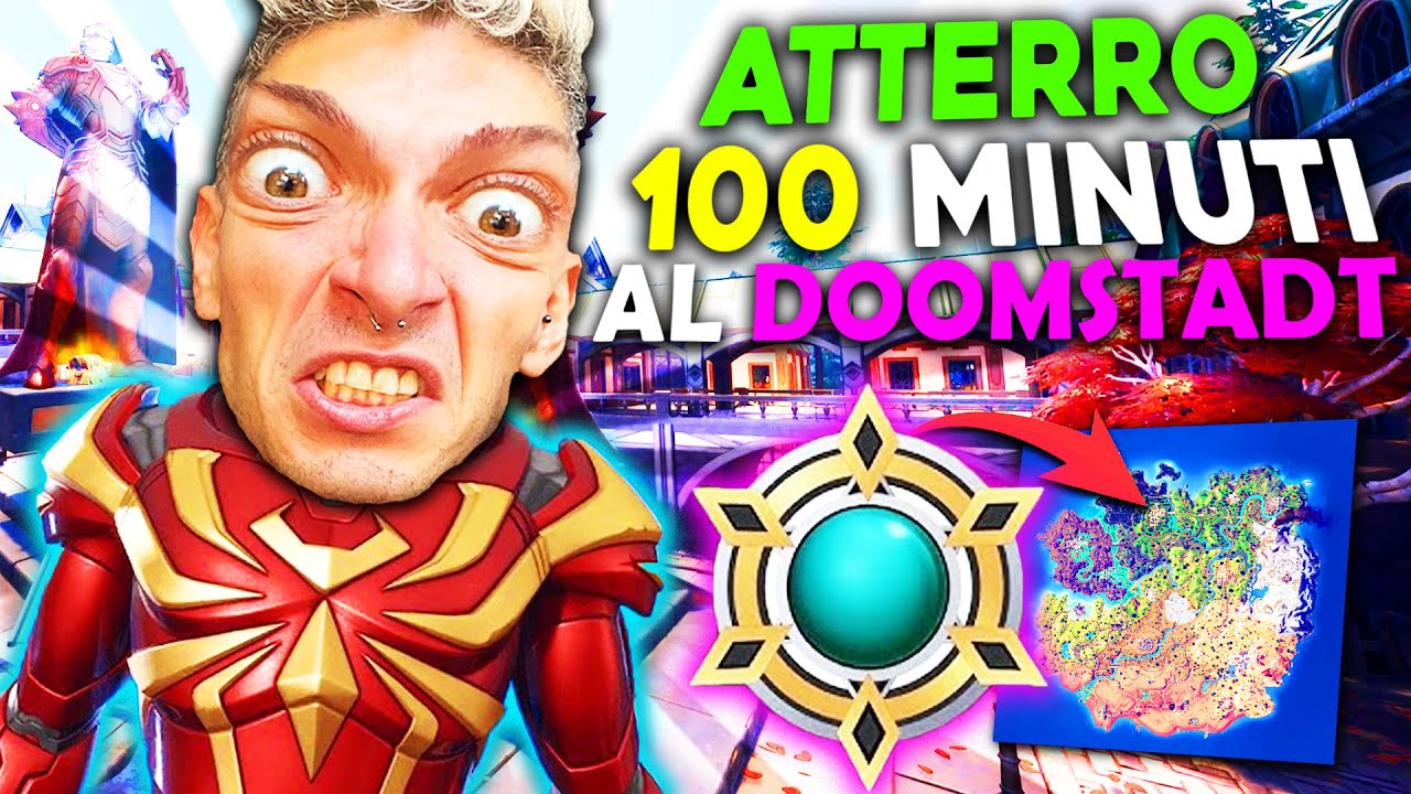 ATTERRO PER 100 MINUTI al DOOMSTADT e AVVIENE il MIRACOLO di FORTNITE !!