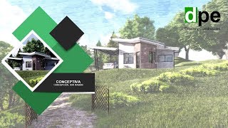 Vivienda Unifamiliar Conceptiva - Recorrido virtual