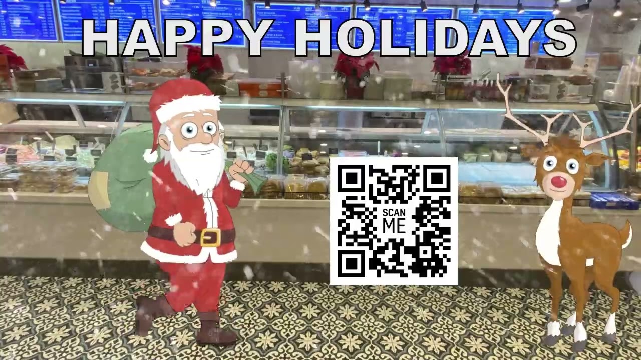 Merry Christmas Happy Order Holiday Catering From Broad Nosh Bagel Deli #catering Broad Nosh Bagel Deli Catering NYC