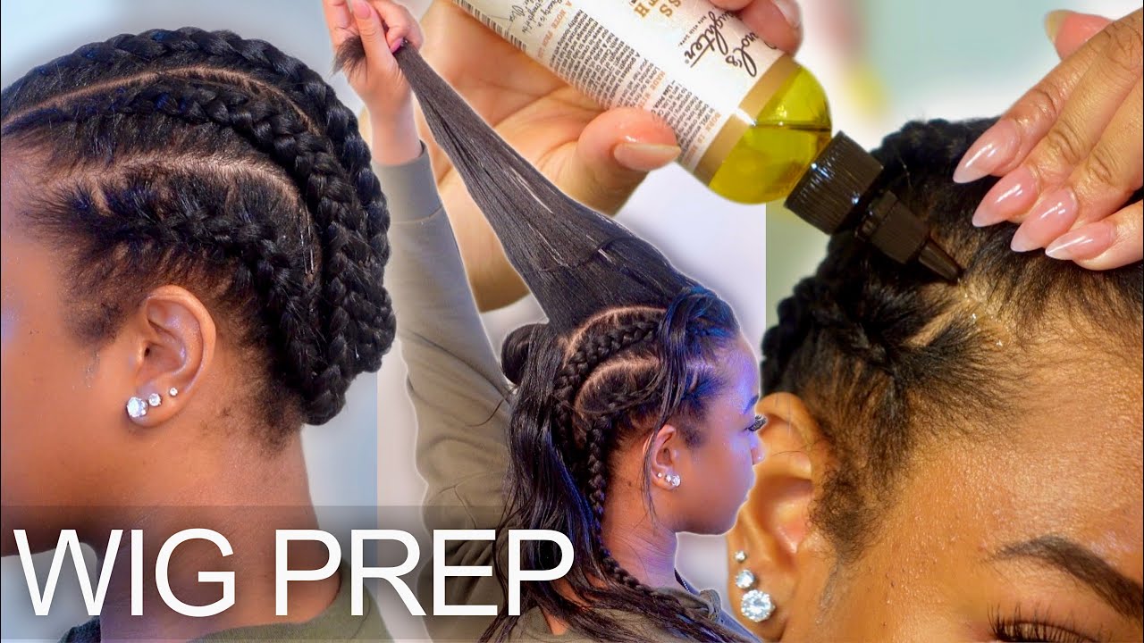 THE WIG PREP ROUTINE THAT MAKES MY HAIR GROW FAST!! YouTube