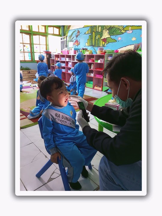 Periksa Gigi #anaksekolah #anaktk #kesehariansekolah #anakanak #periksagigi #vidiountukanak #shorts