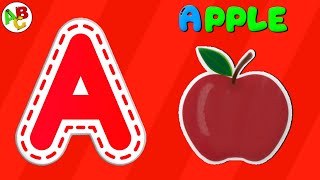 ABC Phonic Song - Toddler Learning Video Songs, Phonics Song , A for Apple , ABC || #abcd #aforapple