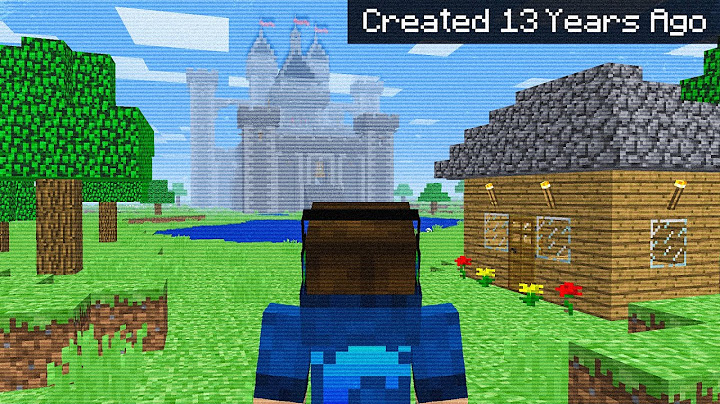 I Found my Minecraft World from 13 years ago…