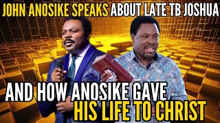 John Anosike Speaks About TB Joshua & How He Gave His Life To Christ