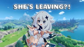 PAIMONS VOICE ACTOR IS QUITTING GENSHIN IMPACT