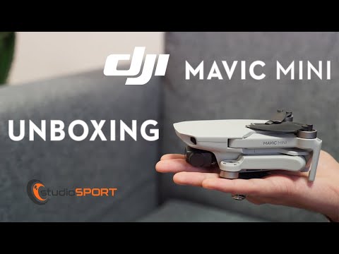 Unboxing DJI Mini 2 Fly More Combo / studioSPORT 