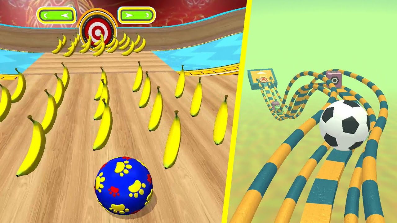 🧿🍌⚽Banana Frenzy Going Balls Vs Action Balls Gameplay #23