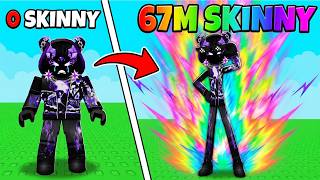 +1 Skinny Per Step! में OP SECRET के साथ NOOB बनकर फिर से शुरुआत! (Roblox) screenshot 4