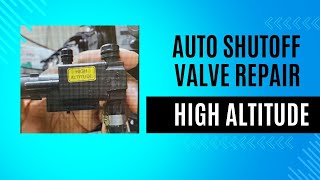 Flojet Auto Shutoff Valve Repair (High Altitude)