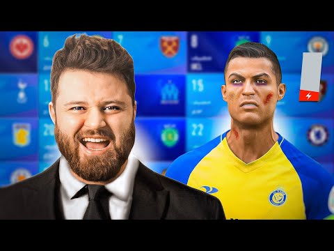 خليت كريستيانو رونالدو يلعب 50 مباراة كل يوم بدون إستراحة