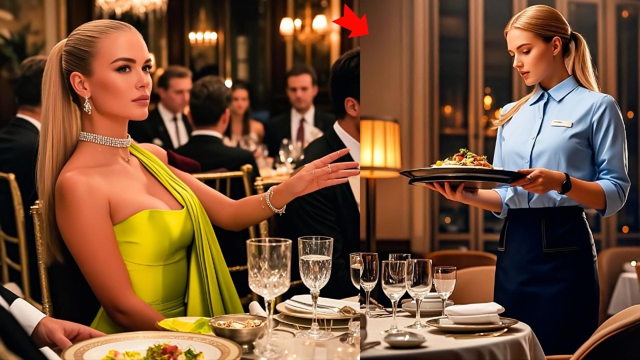 БОГАТАЯ ЖЕНЩИНА УНИЗИЛА ОФИЦИАНТКУ — И ОЦЕПЕНЕЛА, УВИДЕВ, КТО ХОЗЯИН РЕСТОРАНА…