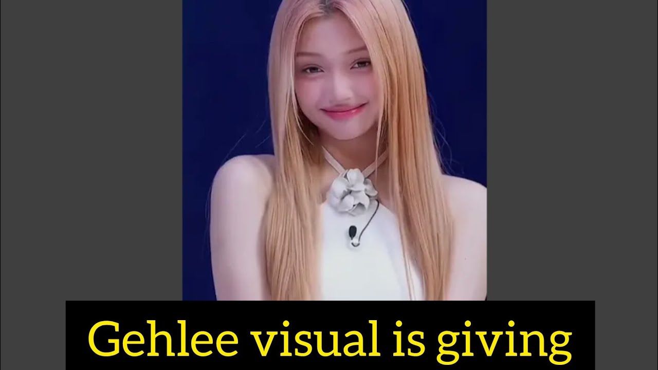 gehlee is giving visual #unis #gehleedangca - YouTube