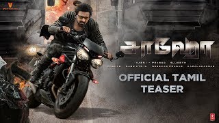 Saaho  Teaser : Tamil | Prabhas | Shraddha Kapoor | Sujeeth | UV Creations | #SaahoTeaser