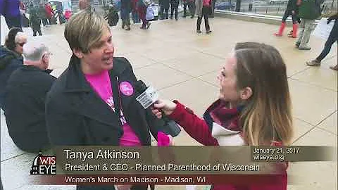 News Conference: Madison Women's March - Tanya Atk...