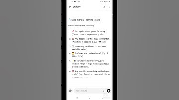 This ChatGPT Prompt Will Plan Your Day in Seconds #codezen #chatgpt #ai !