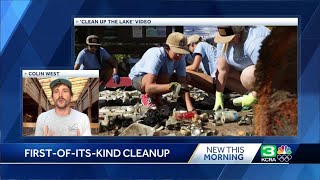 First-of-its-kind Lake Tahoe cleanup effort hits a milestone