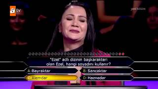 Kim Milyoner Olmak İster Ezel Sorusu