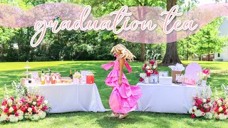 My Graduation Tea 🌸 | LoveShackFancy & Bridgerton Inspired