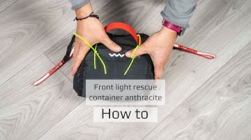 TransAlp 2 - Front light rescuecontainer anthracite | Woody Valley