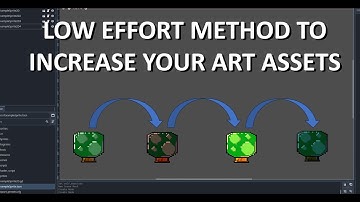 Use Modulate to Expand Your Art Assets! | Godot Tutorial Animation Tips #Godot #GameDev #PixelArt