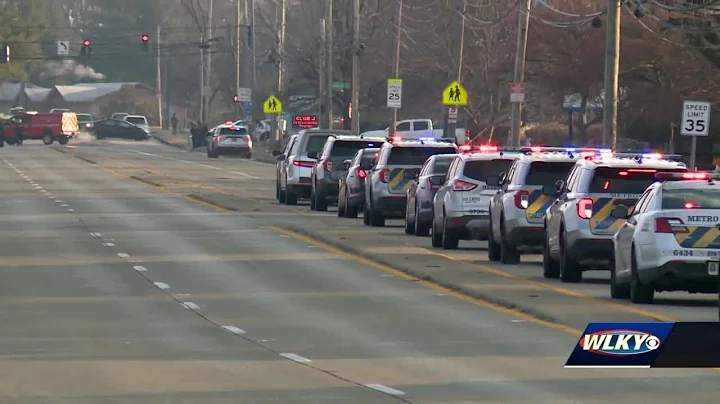 Dozens gather for visitation of fallen LMPD Office...