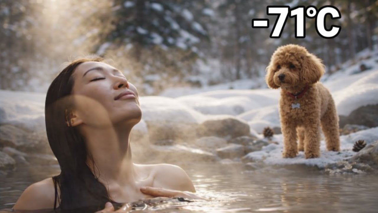 A Young Woman and Her Poodle Survive a −71°C Snowstorm