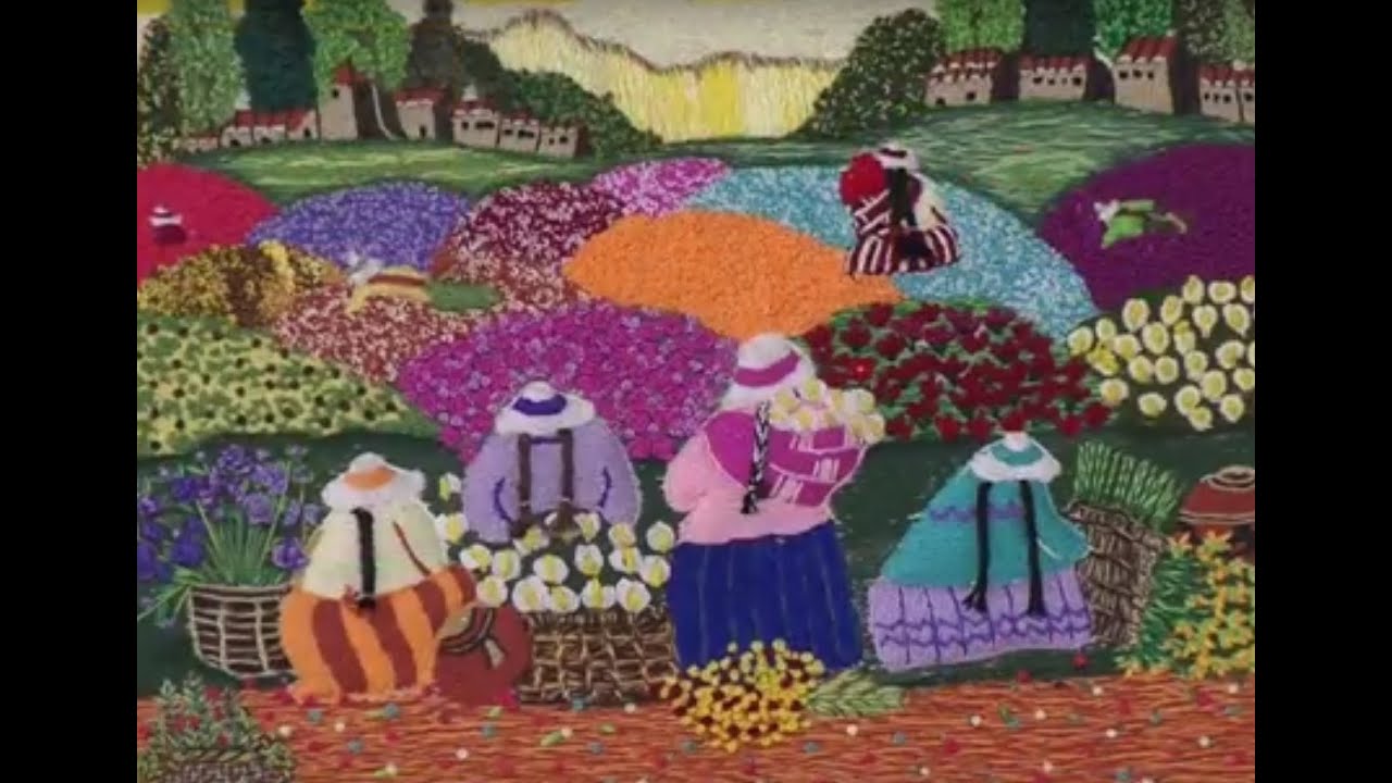 Como Bordar con Tecnica Guatemalteca- Hogar Tv  por Juan Gonzalo Angel