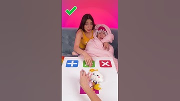 Crazy game with a mother and her crying baby! 😱 FIDGET TRADING TOY GAME #shorts #fidget