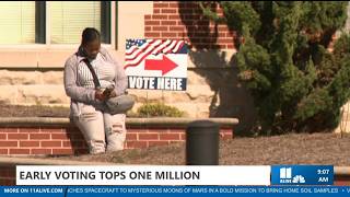 Over 1 million Georgians have voted early in the midterms