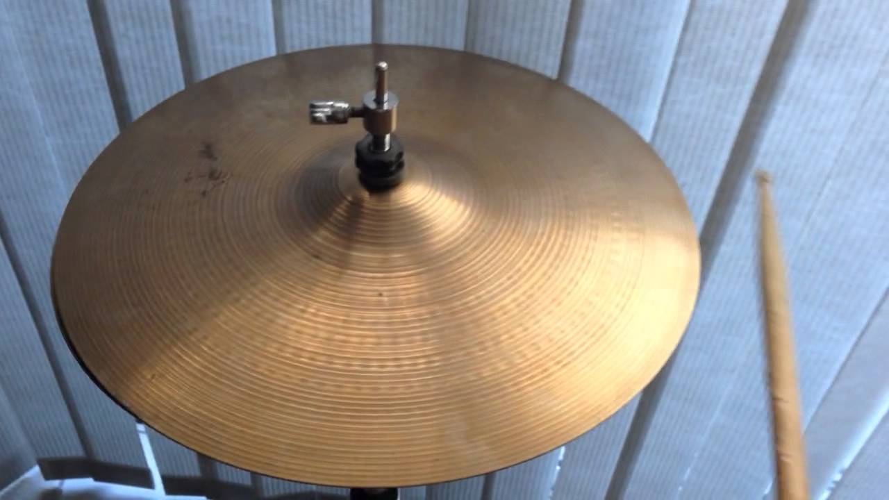 SOLD! 14" Vintage Zildjian Pre Serial New Beat Hi Hat Cymbals 842/