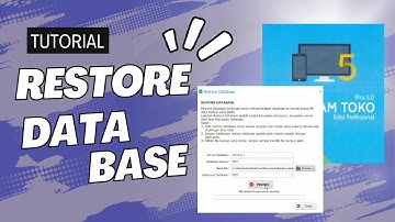 Tutorial IPOS5 || Tutorial Melakukan Restore Database Di Ipos 5!!