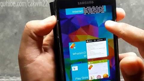 Samsung Galaxy S5 : How to Close Apps (Android Phone)
