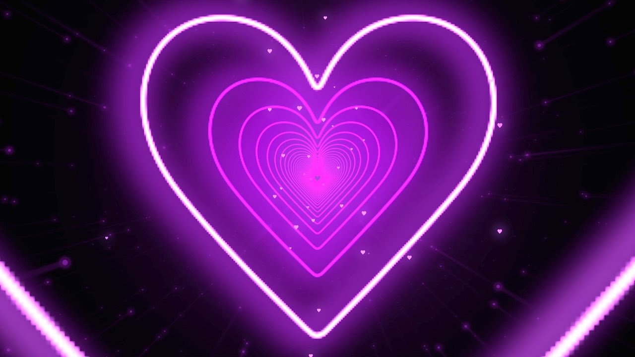 Purple aesthetic heart Wallpapers Download  MobCup